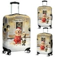 thumbnail image 2 of Happy New Year 2026 Golden Retriever Santa Gnome Holiday Party Snow Travel Luggage Cover Goldens Dog Lover Gifts Idea Suitcase Dust Protective Decor - 13019, 2 of 5