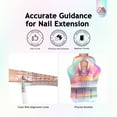 thumbnail image 5 of SAVILAND Long Sticky Nail Forms: Ultra-Long Length Reusable Nail Extension Form Pink Self-adhesive & Sturdy-Paper Acrylic Nail Forms for Builder Nail Gel Acrylic Nails Nail Tech, 5 of 7