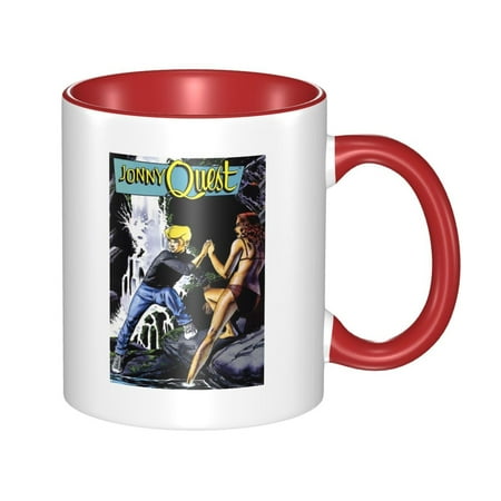 

Jonny Music And Quest Ceramic Magic Coffee Mug Tea Cup 11 Oz