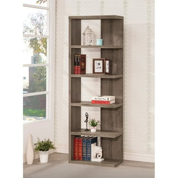 Gray 2024 bookcase walmart