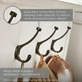 thumbnail image 4 of Franklin Brass Paw Print Hook in Satin Nickel, 4 of 7