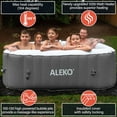 Hot Tub Spa Personal High Powered Jetted Bubble with Fitted Cover