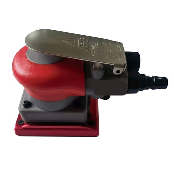 75 *100 MM Square Pneumatic Grinder For Automobile Paint Polishing Orange Peel Dry Mill Thin Soft Sanding Paper ,Low Vibration
