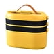 thumbnail image 3 of Contenedor de caja médica, contenedores para botiquines de emergencia familiares, multiusos de múltiples capas amarillo, 3 of 9