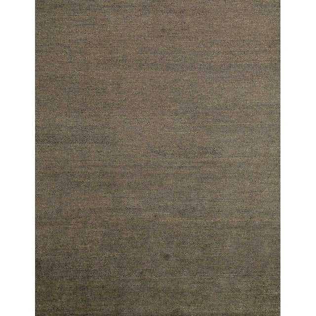 Ahgly Company Tapis d'Intérieur Rectangulaire Abstrait Marron Chameau, 5' x 7'