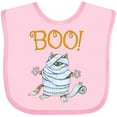 thumbnail image 3 of Inktastic Boo with Mummy Cat Boys or Girls Baby Bib, 3 of 4