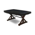 thumbnail image 2 of Poker Table Cover 18 Oz Waterproof - 100% Weather Resistant Outdoor Game Table Cover with Elastic at 4 Sides (84" W x 42" D x 8" H, Black), 2 of 6