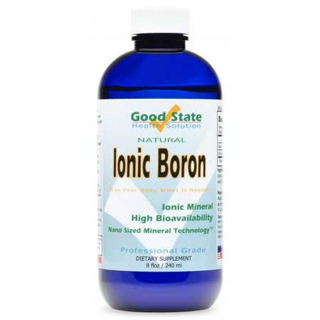 Good State liquide ionique minéraux - bore - (96 jours à 5 mg, plus 2 mg d'acide fulvique) (8 fl oz)