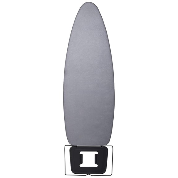 Ironing Board Covers for Bartnelli Oval Shaped Wide Ironing Boards 51x19 - Heat-Reflective, Scorch & Stain Resistant, with 3 Connecting Straps & Adjustable Pull Bungee Cord - Italian Made