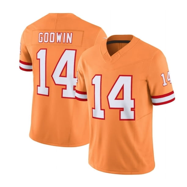 Camiseta de fútbol de los Tampa Bay Buccaneers para hombre BRADY 12# GODWIN 14# EVANS 13# Camiseta deportiva para adultos M