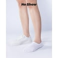 thumbnail image 2 of ZENFLEX No Show Socks Womens and Men Low Cut Ankle Short Anti-slid Athletic Running Novelty Casual Invisible Liner Socks, 2 of 8