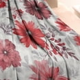 thumbnail image 3 of Pioneer Flower Blanket,Comfortable Soft Flannel Throw Blanket,All Season,Warm Lightweight Blankets for Sofa Bed Couch Living Room Chair,30"x40"(80x100cm), 3 of 4