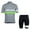 Grey, variant on Men's Cycling Men's And Women's Couple Models Short Sleeved Cycling Road Bike Cycling Backpacking Suit