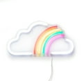 thumbnail image 6 of Brightside Rainbow Cloud LED Neon Wall Sign, Multi-color Decorative Lighting, 15", 6 of 6