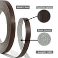 thumbnail image 2 of GSCIT Club Walnut Edge Banding, 2 inch x 50ft roll of Veneer Edge Banding -Pre-glued Flexible, Wood PVC Tape Banding for Cabinet Repair Furniture Restoration, 2 of 7