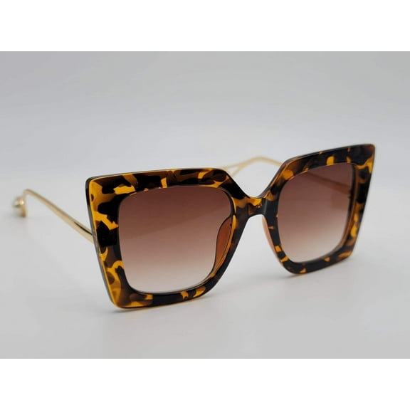 Fashion Trending Rectangle Unisex Luxury Sunglasses Vintage Punk