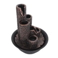 thumbnail image 1 of Fontaine de Table, Fontaine Cascade de Table Multi-Usage Réglable Augmente l'Humidité Richesse Résine pour Bureau Prise US 110V, 1 of 7