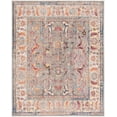 thumbnail image 2 of SAFAVIEH Bristol Omar Oriental Polyester Area Rug, Gray/Light Gray, 8' x 10', 2 of 8