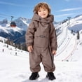 thumbnail image 2 of VKOYWKM Enfants Garçons Filles Combinaison Snow d'Extérieur Isolée Imperméable Combinaisons de Neige Combinaisons une Pièce pour Tout-Petits Combinaison Snow d'Hiver d'Extérieur, 2 of 10