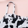 thumbnail image 5 of Kiijoy Little Girls Bikini Swimsuit Cow Print Bathing Suit Kids Quick Drying Swimwear, 5 of 8