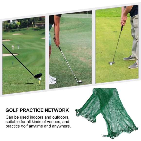 BESTYASH Red De Golf Resistente De Material Hdpe Verde Para Entrenamiento En Interiores Y Exteriores