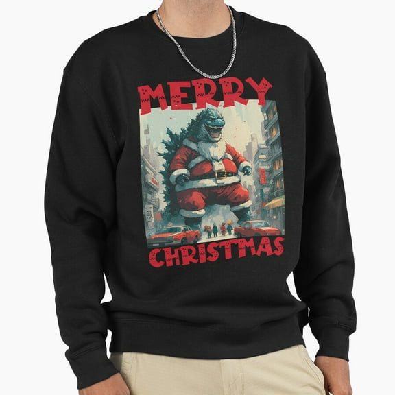 Monsters Ones New Godzillas Vintage Unisex Sweatshirt Retro Funny Christmas Graphic G5344, Up to Size 5XL