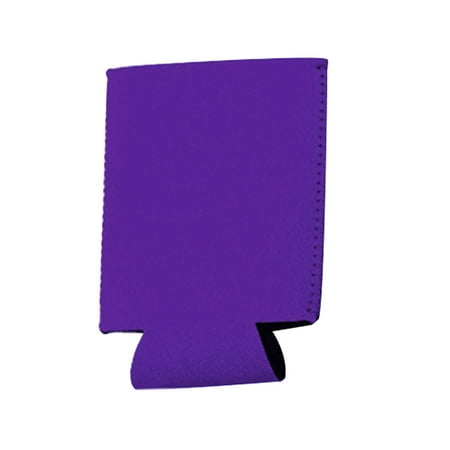 

Farfi 10x13cm Insulated Cola Beer Beverage Can Bottle Sleeve Mug Cover Cup Holder (Purple)