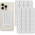 thumbnail image 1 of 2 Pcs Silicone Suction Phone Case Adhesive Mount, Suction Phone Case Mount Anti-Slip Hands-Free Mobile Accessory Phone Accessory Holder (Purple), 1 of 5