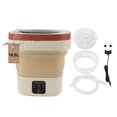 Folding Washing Machine 10.5L Full Automatic Portable Plug in Mini