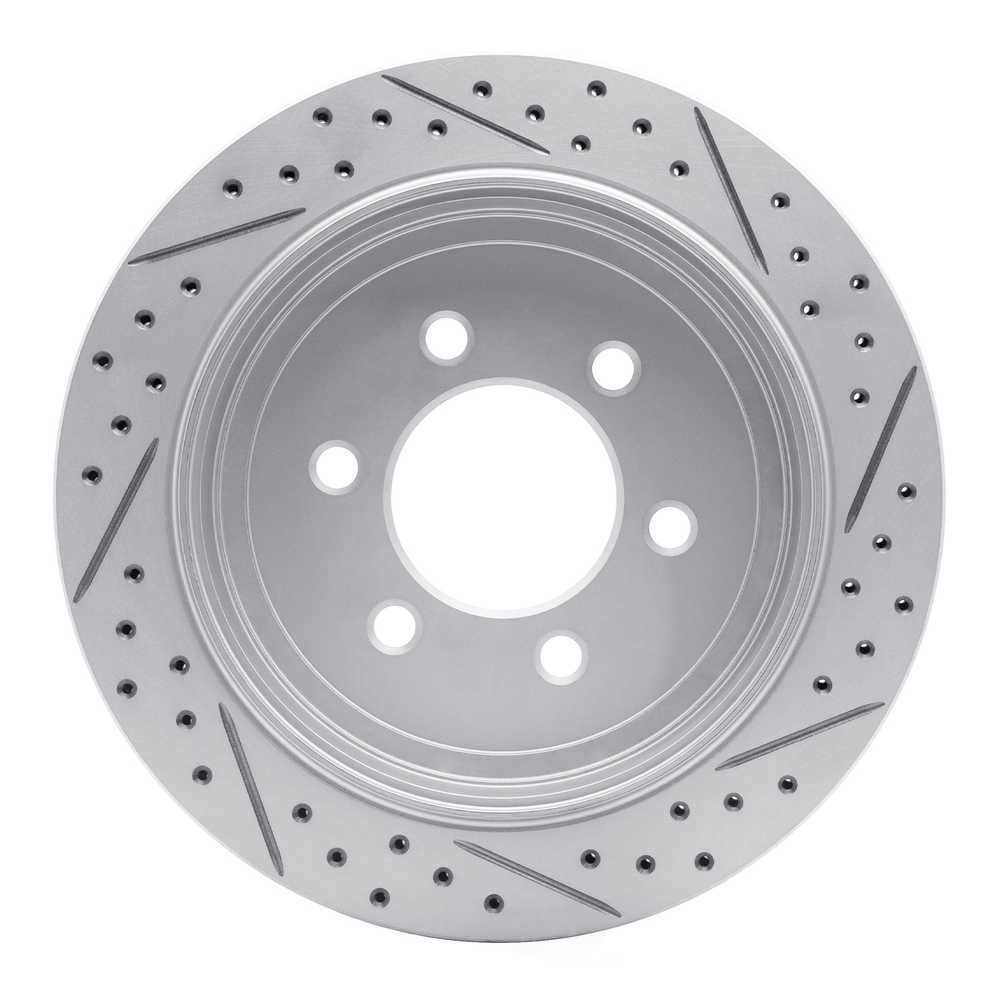 Dynamic Friction Company 830-54205L DFC Geoperformance Rotor - Drilled and Slotted