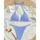 thumbnail image 3 of WILLBEST Traje de Baño Dos Piezas Mujer Traje de Baño para Mujer Bikinis Traje de Baño Sólido Pantalones Cortos para Mujer Trajes de Baño de Dos Piezas conjunto de Tankinis, 3 of 3