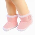 thumbnail image 4 of NOLDARES Home Warm Shoes Socks Baby Girls and Boys Warm Shoes Soft Booties Soft Comfortable Boots Infant Toddler Snow Boots(Pink,5), 4 of 9