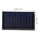 thumbnail image 4 of Mini panel solar mini paneles solares portátil ligero para juguetes solares pantallas de luces solares que cargan baterías pequeñas de CC Amonsee Otros, 4 of 8