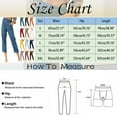 thumbnail image 3 of Baberdicy Womens Casual Pants Womens Cotton Pants Drawstring Back Elastic Waist Pants Casual Trousers Summer Pant, G-Yellow, Size: S, 3 of 5