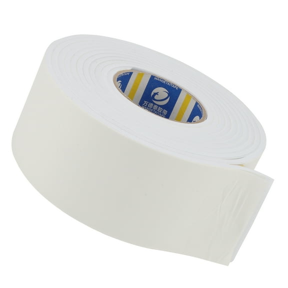 3.15"x0.20"x16.40ft White EVA Foam Weatherstrip Repair Tape Adhesive Tape Sealing Strip Tape