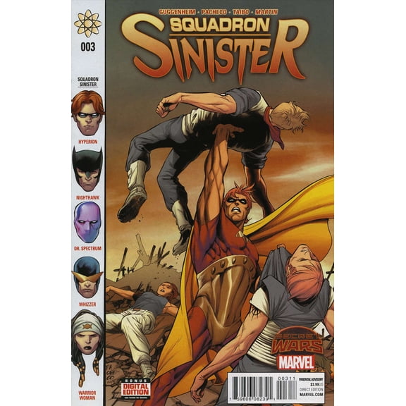 Squadron Sinister #3 VF ; Marvel Comic Book