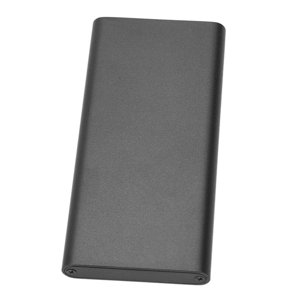 Type C to MSATA External Hard Drive Enclosure, High Speed Transmission, USB3.1 Gen2, Supports MSATA SSDs, Plug and Play, Hibernation Mode, Aluminum Alloy Housing