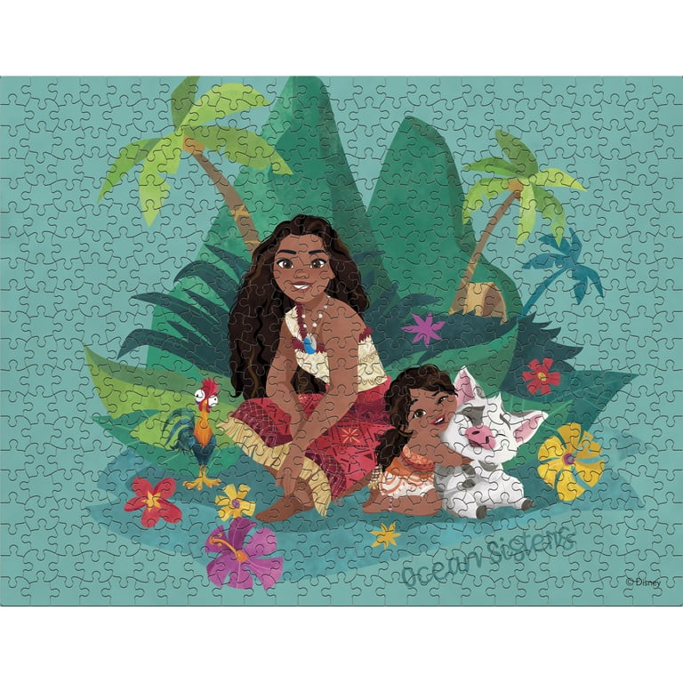 Ceaco 4 In 1 Multipack Disney Moana Jigsaw Puzzle Set - 500 Pieces