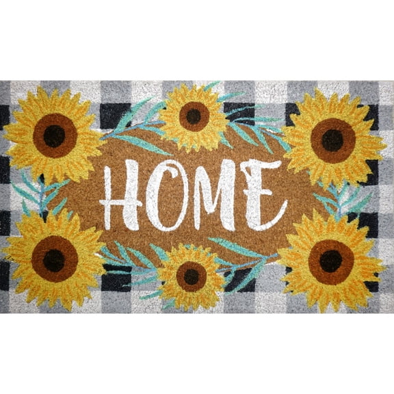 Briarwood Lane Coir Doormat 30x18 Farmhouse Home Summer Natural Fiber For Summer Coir Doormat