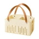 thumbnail image 1 of Canasta de almacenamiento portátil, cesta de ducha con mango, bolso de ducha multipropósito, contenedor de organizador de tocador para el dormitorio Crema, 1 of 8