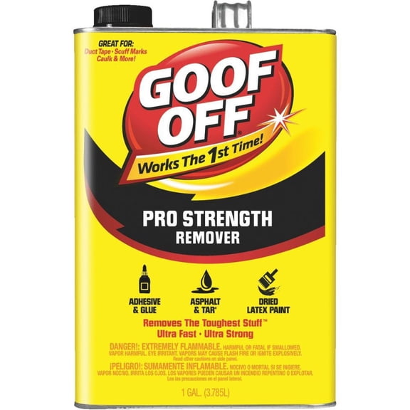 Goof Off Pro Strength Liquid Remover, 1 gal