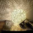 thumbnail image 4 of Rattan night light moon light 3.00 watts, 110.00 volts, 4 of 5