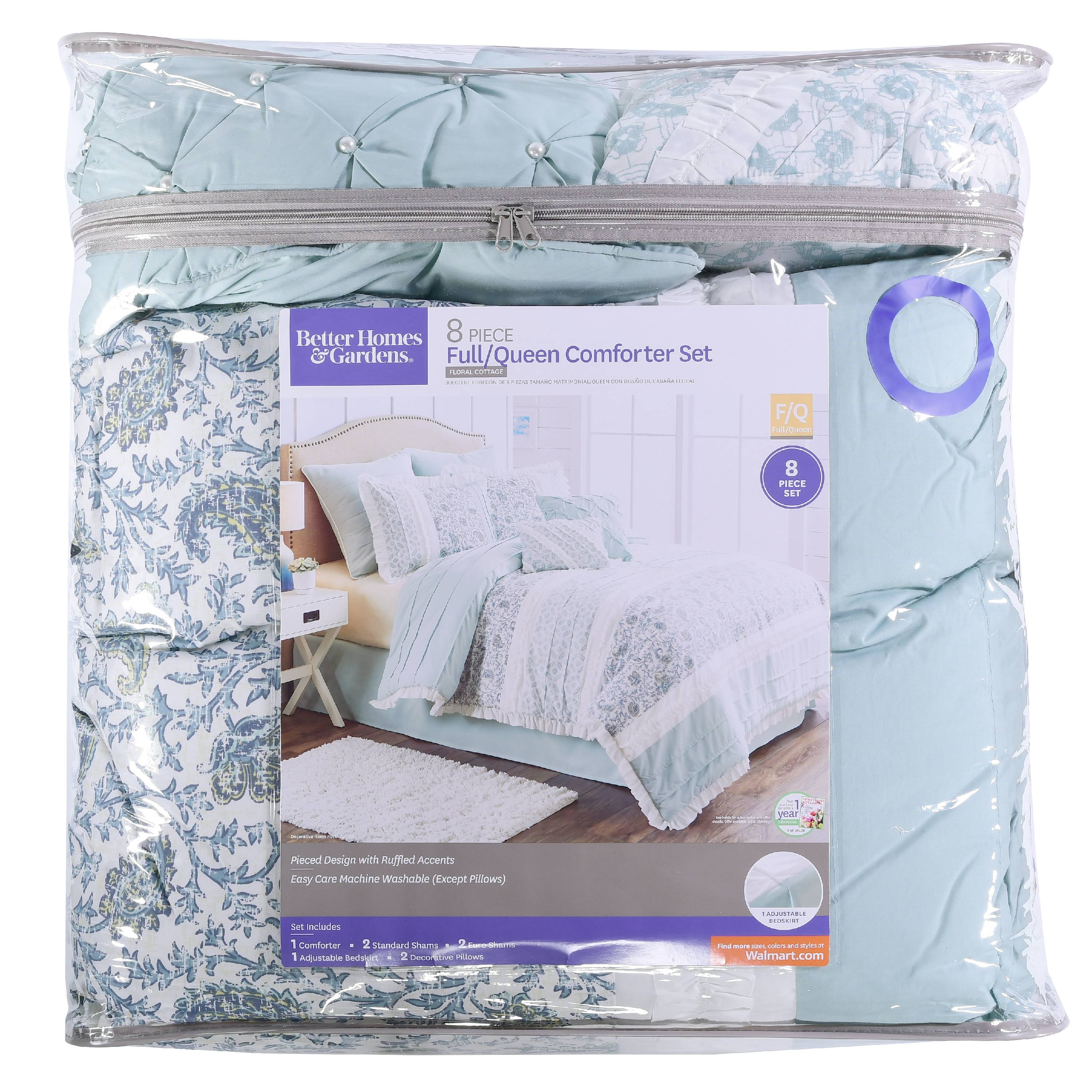 Better Homes Gardens Full Or Queen Cottage Floral Comforter Set