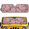 thumbnail image 4 of Binienty Hunting Camo Sun Shade For Car Windshield Pink Compatible with Jeep Gladiator JT 2020-2025 Foldable Car Sun Shade Windshield Easy Installation UV Blocking 52x16" Vehicle Front Window Cover, 4 of 7