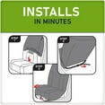 thumbnail image 5 of Auto Drive 2-Piece Black-Blue Marlo Seat Covers – Durable, Water-Resistant Polyester Fabric, 5 of 6