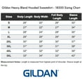thumbnail image 3 of Gildan Mens Heavy Blend Hooded Sweatshirt, M, Orchid, 3 of 8