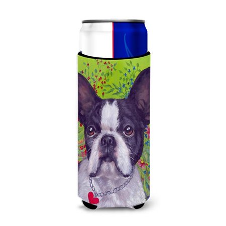 

Carolines Treasures PPP3034MUK 12 oz Boston Terrier Jungle Ultra Hugger for Slim Cans