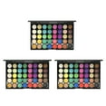 thumbnail image 1 of Paleta de maquillaje de ojos, bandeja de sombra de ojos de 40 colores, 3 uds., se puede mezclar con caja de regalo de cosméticos de sombra de ojos de color natural, 1 of 5