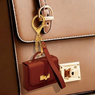 Love Keychain Inspired by Carrie SATC Movie, Gold Alloy, 2.2