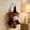 brown, variant on Halloween Teddy Bear Keychain, Soft Plush Bear with Witch Hat, Black Cape & Purple Bow, Cute Stuffed Doll Pendant for Handbags, Keys & Halloween Party Favors(Dark Brown)5.91*2.76in